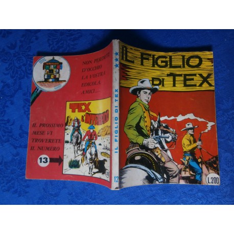 TEX numero 12 EDIZIONE TRE STELLE